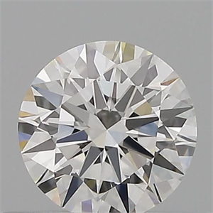 Picture of Natural Diamond 0.40 Carats, Round with Excellent Cut, G Color, IF Clarity and Certified by GIA