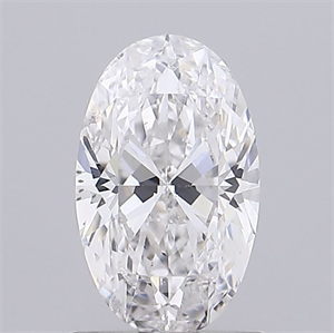 Picture of Natural Diamond 1.01 Carats, Oval with  Cut, G Color, I1 Clarity and Certified by GIA