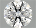 Del inventario de diamantes de laboratorio, 3.06 quilates, Redondo , Color E, claridad SI1 y certificado IGI
