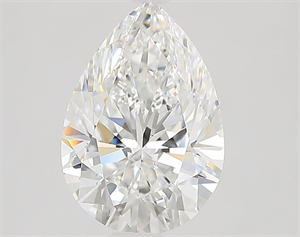 Foto Diamante Natural 2.01 quilates, De pera , Color F, claridad VS1 y certificado GIA de