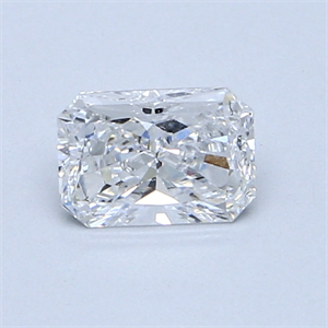 Picture of 0.72 Carats, Radiant Diamond with  Cut, D Color, VS2 Clarity and Certified by GIA
