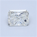 0.71 quilates, Radiante Diamante , Color H, claridad SI1 y certificado por GIA