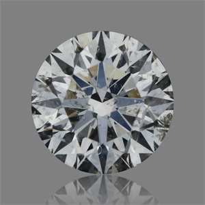 Picture of Natural Diamond 0.71 Carats, Round with Excellent Cut, G Color, I1 Clarity and Certified by GIA