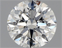 Natural Diamond 0.90 Carats, Round with Excellent Cut, E Color, SI1 Clarity and Certified by GIA
