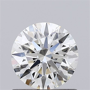 Picture of Natural Diamond 0.72 Carats, Round with Excellent Cut, K Color, VVS1 Clarity and Certified by GIA