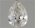 Natural Diamond 1.01 Carats, Pear with  Cut, H Color, I1 Clarity and Certified by GIA