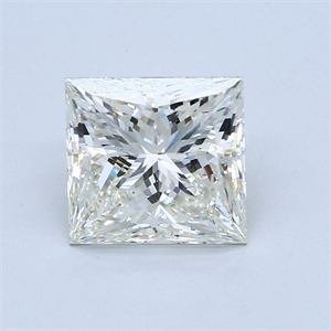 Picture of 3.02 Carats, Princess Diamond with  Cut, J Color, SI2 Clarity and Certified by GIA