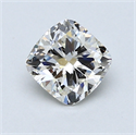 1.00 Carats, Cushion Diamond with  Cut, J Color, VS2 Clarity and Certified by GIA