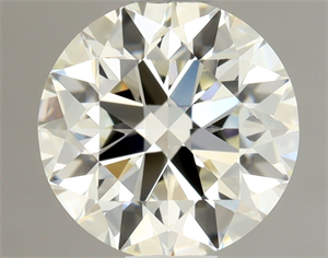 Picture of Natural Diamond 0.80 Carats, Round with Excellent Cut, K Color, VVS2 Clarity and Certified by GIA