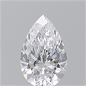 Diamante Natural 0.70 quilates, De pera , Color D, claridad VS2 y certificado GIA