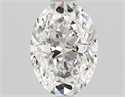Natural Diamond 1.03 Carats, Oval with  Cut, D Color, VVS2 Clarity and Certified by GIA