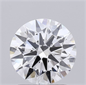 Del inventario de diamantes de laboratorio, 1.36 quilates, Redondo , Color E, claridad VVS2 y certificado IGI
