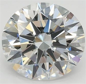 Picture of Lab Grown Diamond 2.01 Carats, Round with Excellent Cut, F Color, VS1 Clarity and Certified by GIA