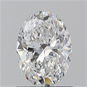Diamante Natural 1.01 quilates, Ovalado , Color D, claridad VVS2 y certificado GIA