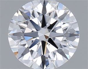 Picture of Lab Grown Diamond 1.02 Carats, Round with Ideal Cut, D Color, VVS1 Clarity and Certified by IGI