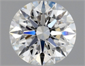Natural Diamond 0.85 Carats, Round with Excellent Cut, E Color, VVS2 Clarity and Certified by GIA