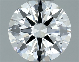 Picture of Natural Diamond 0.70 Carats, Round with Excellent Cut, J Color, VS1 Clarity and Certified by GIA