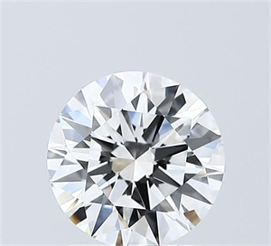 Picture of Lab Grown Diamond 1.50 Carats, Round with Excellent Cut, E Color, VVS2 Clarity and Certified by IGI