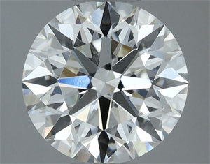 Foto Diamante Natural 0.80 quilates, Redondo , Color H, claridad VVS2 y certificado IGI de