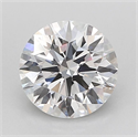 Del inventario de diamantes de laboratorio, 2.02 quilates, Redondo , Color D, claridad VVS2 y certificado IGI