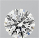 Lab Grown Diamond 1.32 Carats, Round with Ideal Cut, D Color, VS1 Clarity and Certified by IGI