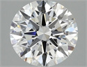 Lab Grown Diamond 2.52 Carats, Round with Ideal Cut, E Color, VVS2 Clarity and Certified by IGI