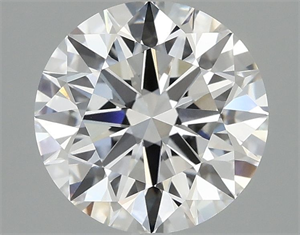Picture of Lab Grown Diamond 2.52 Carats, Round with Ideal Cut, E Color, VVS2 Clarity and Certified by IGI