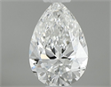 Diamante Natural 0.40 quilates, De pera , Color F, claridad VS2 y certificado GIA