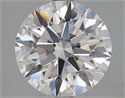 Del inventario de diamantes de laboratorio, 3.56 quilates, Redondo , Color D, claridad VVS2 y certificado IGI