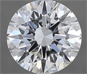 Diamante Natural 1.23 quilates, Redondo , Color E, claridad FL y certificado GIA