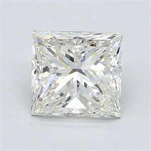 Picture of 1.40 Carats, Princess Diamond with  Cut, J Color, VS2 Clarity and Certified by GIA
