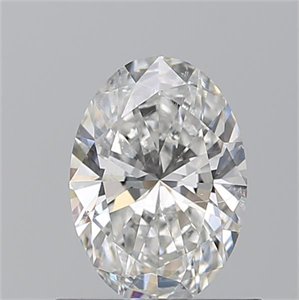 Picture of Natural Diamond 0.70 Carats, Oval with  Cut, F Color, SI2 Clarity and Certified by GIA