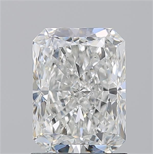 Picture of Natural Diamond 1.50 Carats, Radiant with  Cut, G Color, SI1 Clarity and Certified by GIA