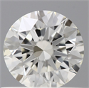 Natural Diamond 0.52 Carats, Round with Excellent Cut, K Color, VS2 Clarity and Certified by GIA