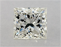Diamante Natural 1.74 quilates, Princesa , Color J, claridad VS1 y certificado GIA