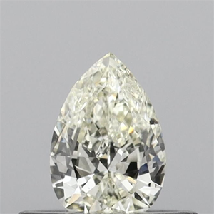 Picture of Natural Diamond 0.30 Carats, Pear with  Cut, J Color, VS2 Clarity and Certified by IGI