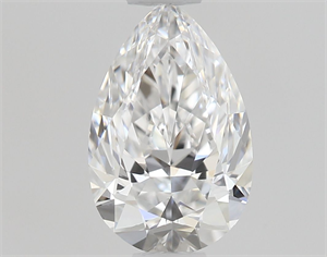Picture of Natural Diamond 0.53 Carats, Pear with  Cut, D Color, VVS1 Clarity and Certified by GIA