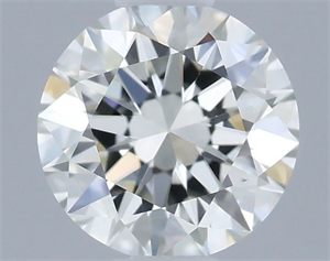 Picture of Natural Diamond 0.61 Carats, Round with Excellent Cut, I Color, VVS1 Clarity and Certified by IGI