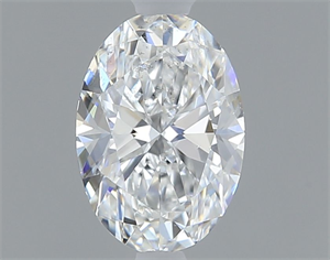 Picture of Natural Diamond 0.40 Carats, Oval with  Cut, E Color, SI2 Clarity and Certified by GIA