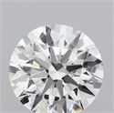 Lab Grown Diamond 1.01 Carats, Round with Ideal Cut, D Color, VVS1 Clarity and Certified by IGI