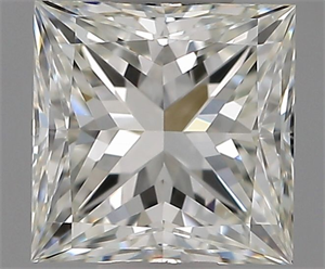 Foto Diamante Natural 1.01 quilates, Princesa , Color I, claridad VVS1 y certificado GIA de
