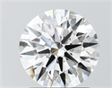 Lab Grown Diamond 1.53 Carats, Round with Ideal Cut, E Color, VVS2 Clarity and Certified by IGI