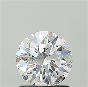 Picture of Lab Grown Diamond 1.10 Carats, Round with Ideal Cut, E Color, VVS1 Clarity and Certified by IGI