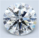 Diamante Natural 5.01 quilates, Redondo , Color G, claridad VS1 y certificado GIA