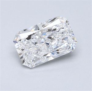 Picture of 3.02 Carats, Radiant Diamond with  Cut, D Color, SI2 Clarity and Certified by IGI be