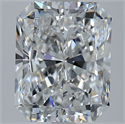 Diamante Natural 3.20 quilates, Radiante , Color E, claridad VS2 y certificado GIA