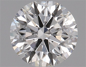 Picture of Natural Diamond 1.09 Carats, Round with Excellent Cut, H Color, SI2 Clarity and Certified by GIA