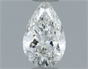 Diamante Natural 0.30 quilates, De pera , Color I, claridad SI1 y certificado GIA