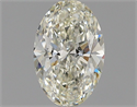 Diamante Natural 0.71 quilates, Ovalado , Color K, claridad VVS1 y certificado GIA