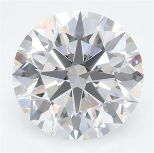 Picture of Lab Grown Diamond 3.60 Carats, Round with Excellent Cut, D Color, VVS1 Clarity and Certified by GIA